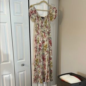 Lulu's Multicolor Floral Maxi Dress